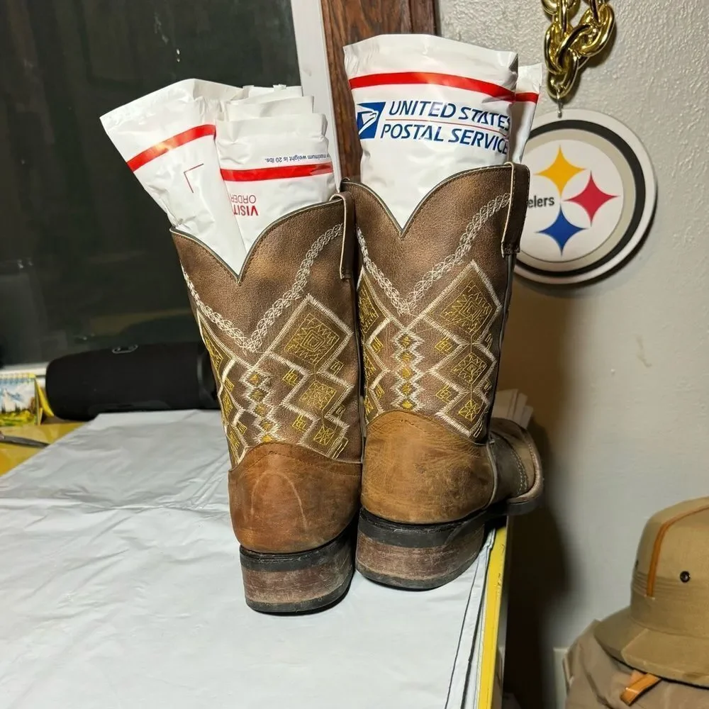 El Torreon By PICON Cowboy Boots Western Brown Boot